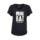 Rink Rat Women's Dolman Tee - Adults Skate Too LLC