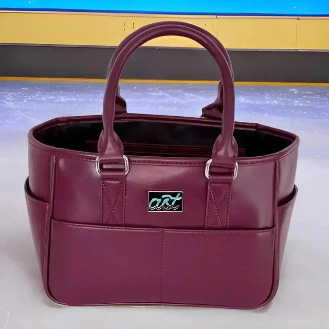 Rink Side Tote - Merlot - Adults Skate Too LLC