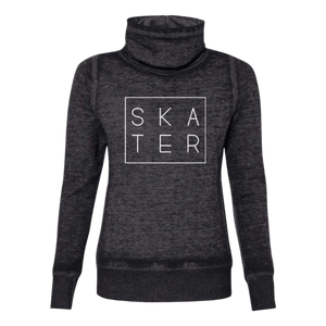SKATER Cowl Neck Sweatshirt - Adults Skate Too LLC