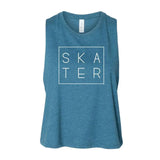 SKATER Racerback Crop Adults Skate Too LLC