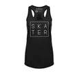 SKATER Racerback Tank Adults Skate Too LLC