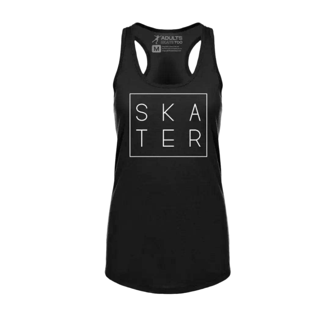 SKATER Racerback Tank - Adults Skate Too LLC