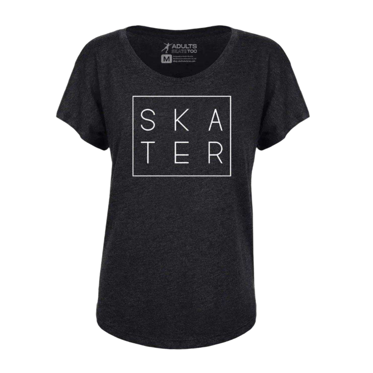 SKATER Dolman Tee - Adults Skate Too LLC