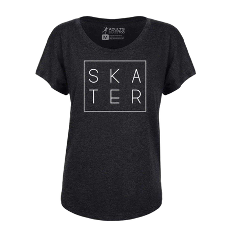 SKATER Dolman Tee - Adults Skate Too LLC