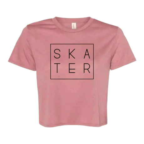 SKATER Flowy Crop - Adults Skate Too LLC