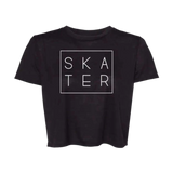 SKATER Flowy Crop - Adults Skate Too LLC