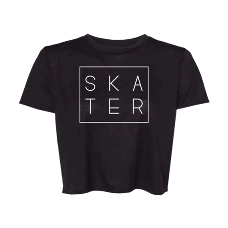 SKATER Flowy Crop - Adults Skate Too LLC