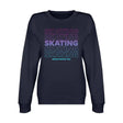 SKATING Unisex Premium Crewneck Sweatshirt Adults Skate Too LLC