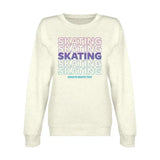 SKATING Unisex Premium Crewneck Sweatshirt Adults Skate Too LLC