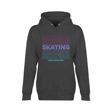 SKATING Unisex Premium Pullover Hoodie Adults Skate Too LLC