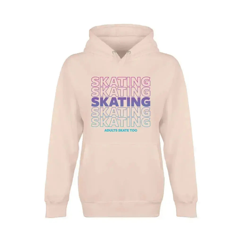 SKATING Unisex Premium Pullover Hoodie Adults Skate Too LLC