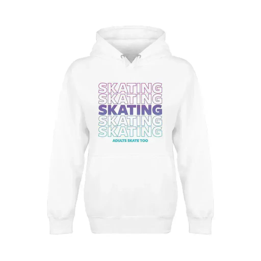 SKATING Unisex Premium Pullover Hoodie Adults Skate Too LLC