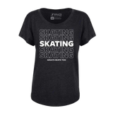 SKATING Dolman Tee - Adults Skate Too LLC