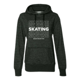 SKATING Glitter Hoodie - Adults Skate Too LLC