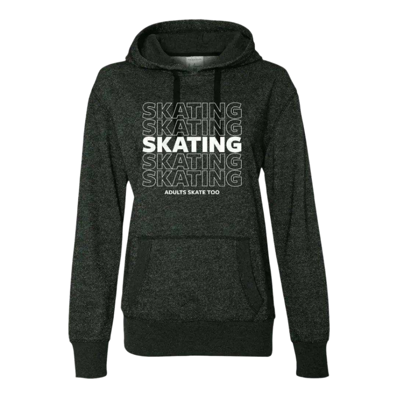 SKATING Glitter Hoodie