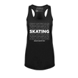 SKATING Racerback Tank - Adults Skate Too LLC