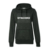 SYNCHRO Women's French Terry Glitter Hoodie - Adults Skate Too LLC