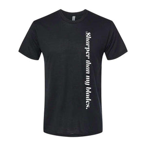 Sharper Than My Blades T-Shirt - Adults Skate Too LLC