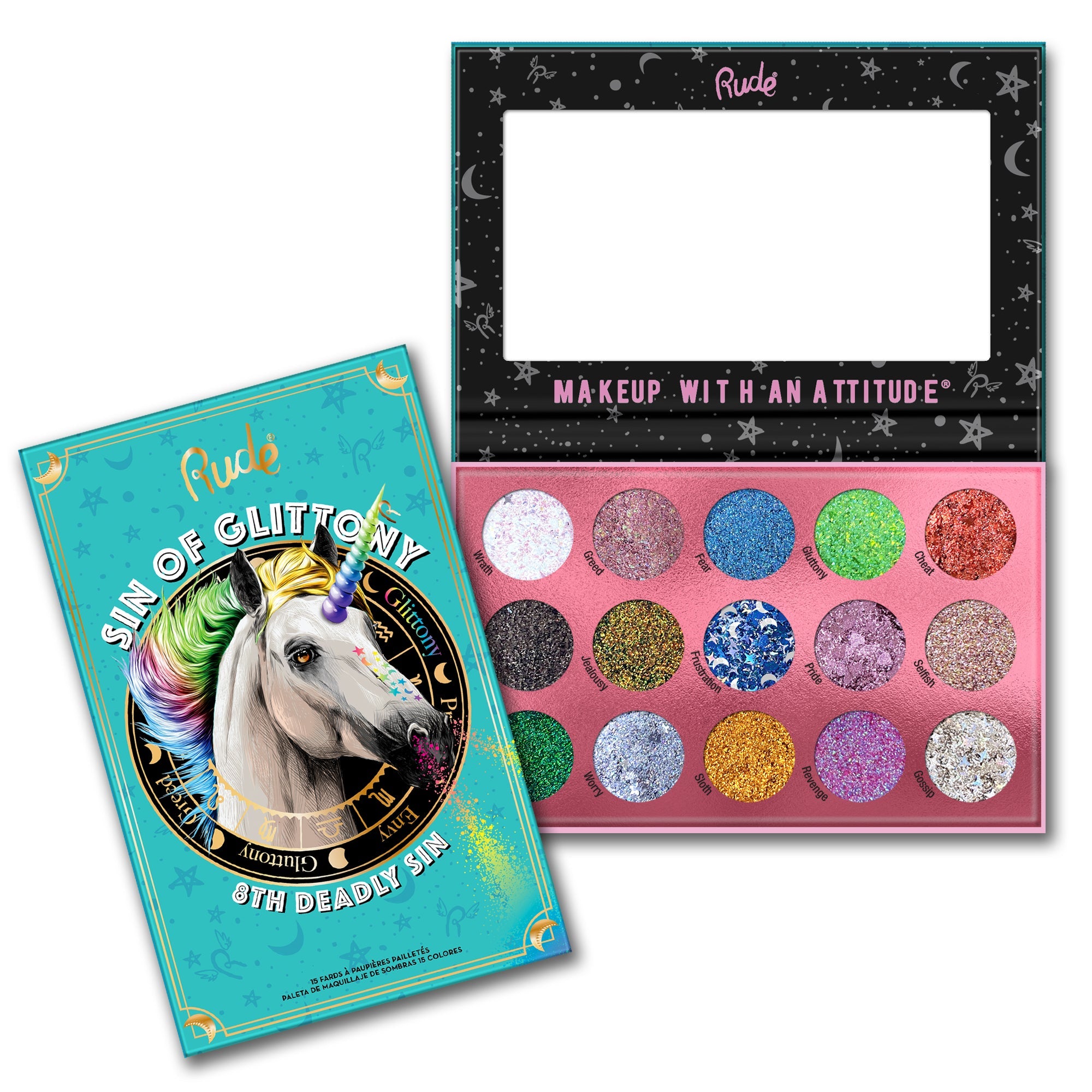 Sin of Glittony Glitter Palette - Adults Skate Too LLC