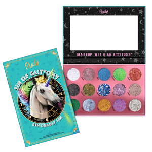 [VAULT] Rude Cosmetics Sin of Glittony Glitter Palette