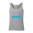 Skate Mode Women’s Softstyle Tank Top Adults Skate Too LLC