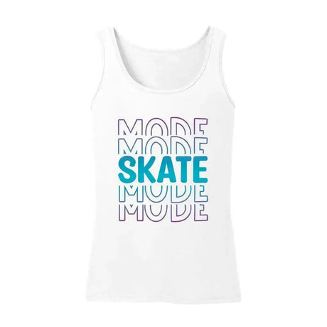 Skate Mode Women’s Softstyle Tank Top Adults Skate Too LLC