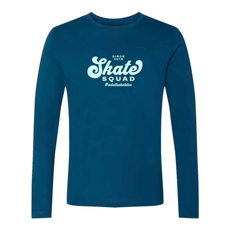 Skate Squad Unisex Cotton Long Sleeve Crew Adults Skate Too LLC