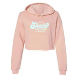 Skate Squad Women's Cropped Fleece Hoodie Adults Skate Too LLC