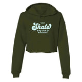 Skate Squad Women's Cropped Fleece Hoodie Adults Skate Too LLC