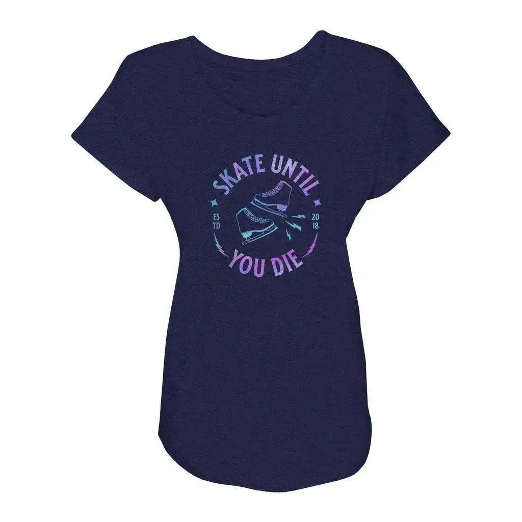 Skate Until You Die Women’s Dolman Adults Skate Too LLC