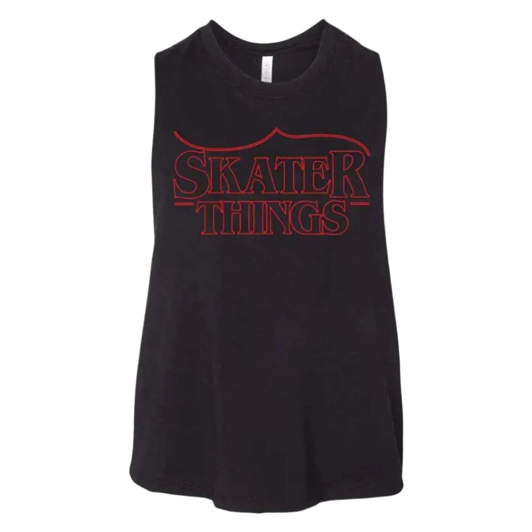 Skater Things Racerback Crop