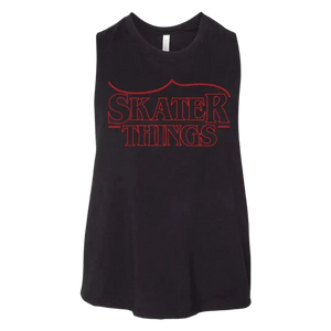 Skater Things Racerback Crop