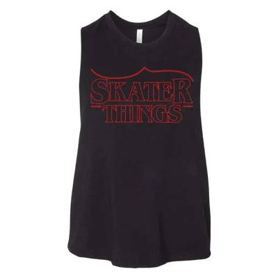 Skater Things Racerback Crop