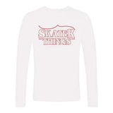 Skater Things Unisex Cotton Long Sleeve Crew Adults Skate Too LLC