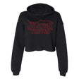 Skater Things Women's Cropped Fleece Hoodie Adults Skate Too LLC