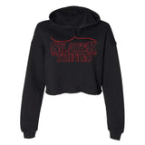 Skater Things Women's Cropped Fleece Hoodie Adults Skate Too LLC