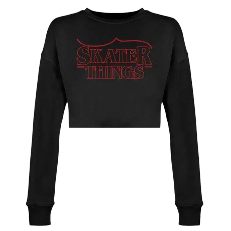 Skater Things Women's Cropped Sweatshirt - XL, XXL - Adults Skate Too LLC