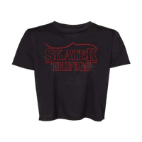 Skater Things Flowy Crop