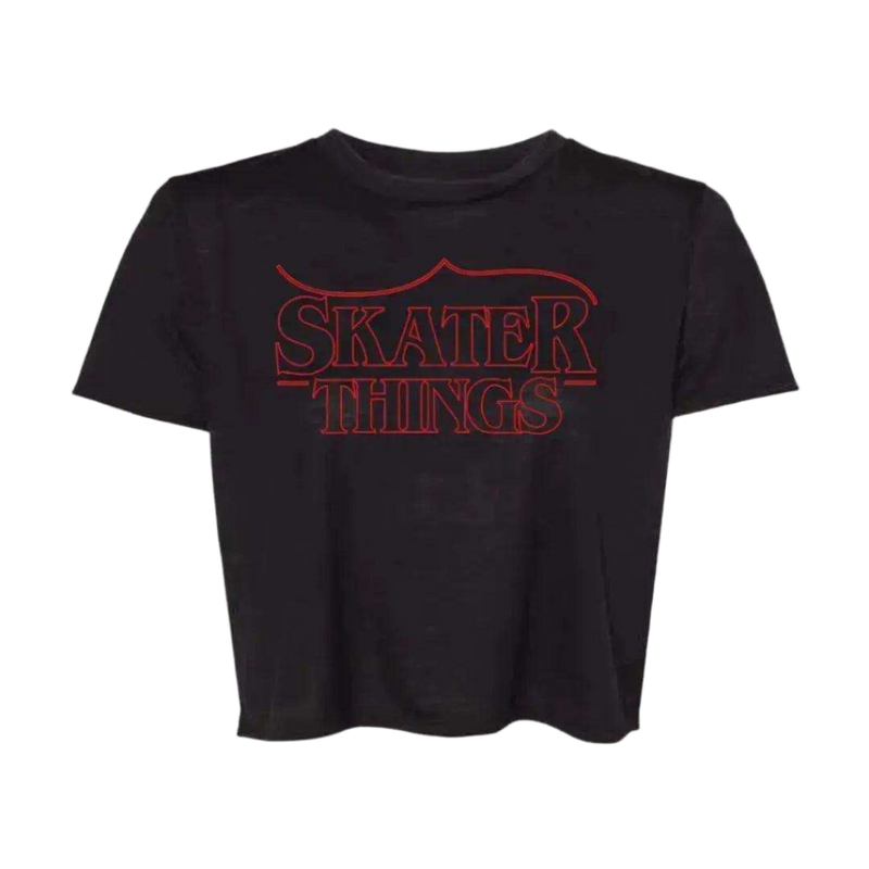 Skater Things Flowy Crop