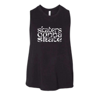 Skaters Gonna Skate Racerback Crop