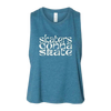 Skaters Gonna Skate Racerback Crop
