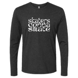 Skaters Gonna Skate Long Sleeve - Adults Skate Too LLC