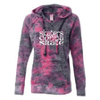 Skaters Gonna Skate Women’s Burnout Hooded Sweatshirt Adults Skate Too LLC