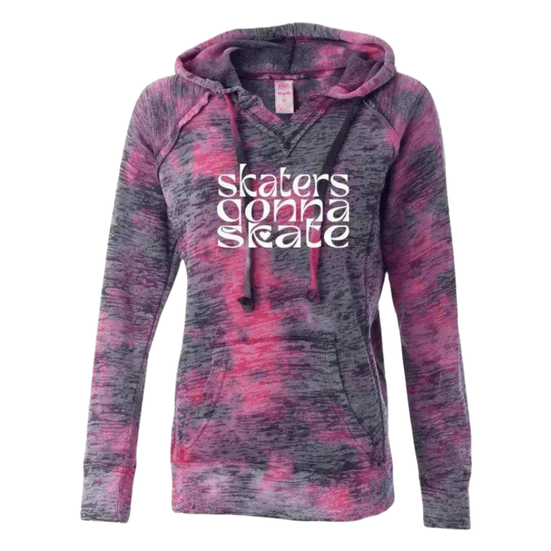 Skaters Gonna Skate Burnout Hoodie