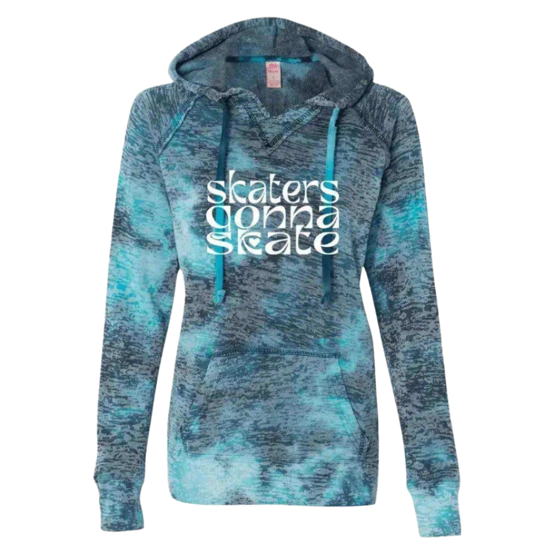 Skaters Gonna Skate Burnout Hoodie