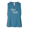 Skating Has My Heart Racerback Crop