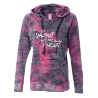Skating Has My Heart Burnout Hoodie