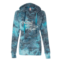Skating Has My Heart Burnout Hoodie
