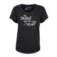 Skating Has My Heart Dolman Tee - Adults Skate Too LLC