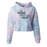 Skating Has My Heart Cotton Candy Hooded Crop - Adults Skate Too LLC